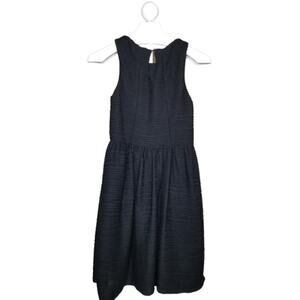 Bordeaux Fit & Flare Sleeveless‎ Black Dress Medium
